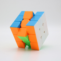 Cube Magique Publicitaire Personnalisé avec Logo 3x3, Cube Casse-Tête de Vitesse 3x3x3 Marquage Promotionnel