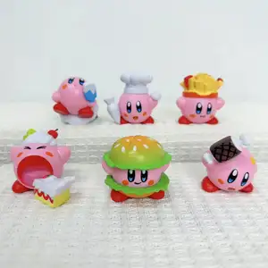 Kirby Mystery Box PVC Action Figure Lovely Custom Table Decorations And Birthday Cake Ornament Cartoon Car Toy Dolls For Gifts