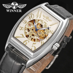 Nuovo Design Orologio Automatico da Uomo di Alta Qualità con <span class=keywords><strong>Carica</strong></span> Automatica, Cinturino in Vera Pelle, Orologio Meccanico - Product Image 6