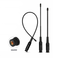 Antenne fouet flexible multifréquence 433Mhz 915Mhz 2.4Ghz 470Mhz à gain élevé SMA pour module radio sans fil LoRa WiFi Bluetooth