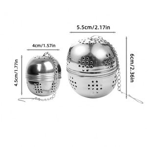 Nuevo Infusor de Té Creativo en Forma de Huevo de Acero Inoxidable, Filtro de Té para Hierbas y Especias con Cadena - Product Image 2