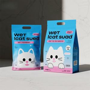 Sacchetti per Alimenti Secchi per Animali Domestici con Chiusura a Zip in Alluminio e Plastica, Fondo Piatto, Personalizzabili, da 5kg, 10kg, 15kg, 20kg, 25kg - Product Image 5