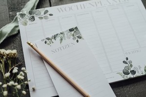 Bán buôn tùy chỉnh A4 A5 A6 in logo để làm danh sách notepad hàng tuần kế hoạch hàng ngày notepad - Product Image 2