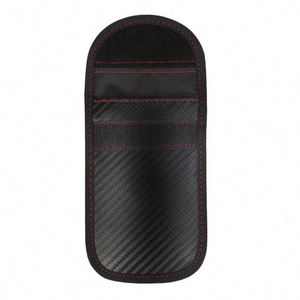 High Quality Carbon Material Car Key Blocker <b>Pouch</b> Hot Selling with Fashionable Hanging Closure Type - Product Image 1