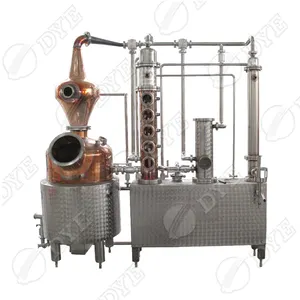 Équipement de distillation de 100ltr, fabrication de Whisky Hennessy Jack daniel Whisky Savoy Whisky gin équipement de distillation