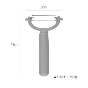 Éplucheur rotatif <span class=keywords><strong>professionnel</strong></span> <span class=keywords><strong>en</strong></span> acier inoxydable pour fruits, pommes, pommes de terre, carottes et légumes, pour la maison - Product Image 6