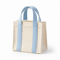 Sac fourre-tout en toile mini personnalisé avec logo, vente en gros, petit sac de courses réutilisable en coton pour femmes, enfants, cadeau promotionnel, voyage, usage quotidien