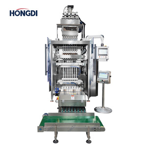 เครื่องบรรจุผงซีลหลัง8คอลัมน์ความเร็วสูงใช้งานได้อเนกประสงค์สำหรับอุตสาหกรรมเครื่องสำอางเคมีอาหาร - Product Image 6