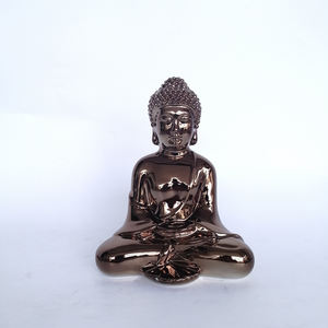 Statue de bouddha en <span class=keywords><strong>céramique</strong></span>, bureau, intérieur, l'été, pour la méditation bouddhiste, vente en gros - Product Image 4