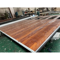 Porte de Garage verticale en acier galvanisé, Certification CE de l'union européenne, couleur du grain de bois sectionnel de sécurité inclinable