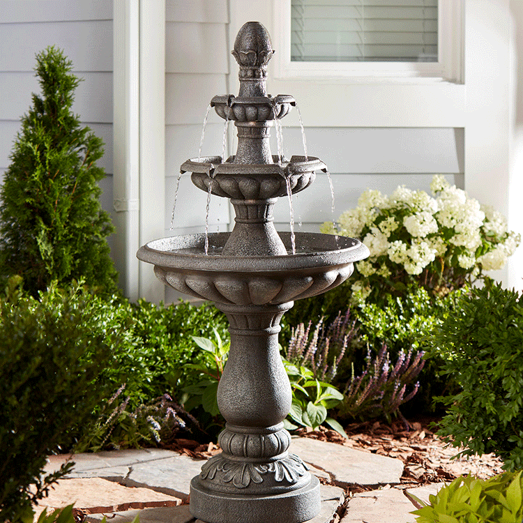 Moule Professionnel Pour Fontaine En Béton Avec Lion Et Bassin - Lot De Moules De Jardin - Occasion