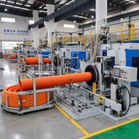 Tuyau ondulé MPP de qualité industrielle, tube en polypropylène modifié pour les systèmes de protection des câbles haute tension
