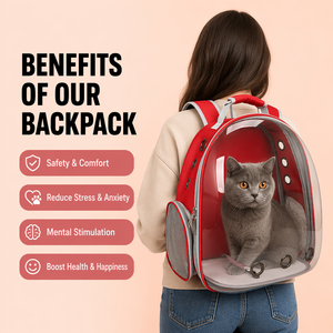 Mochila Burbuja para Gatos, Portátil, de Oxford, con Cierre, Aprobada por Aerolíneas, para Senderismo y Actividades al Aire Libre, Venta al Por Mayor - Product Image 6