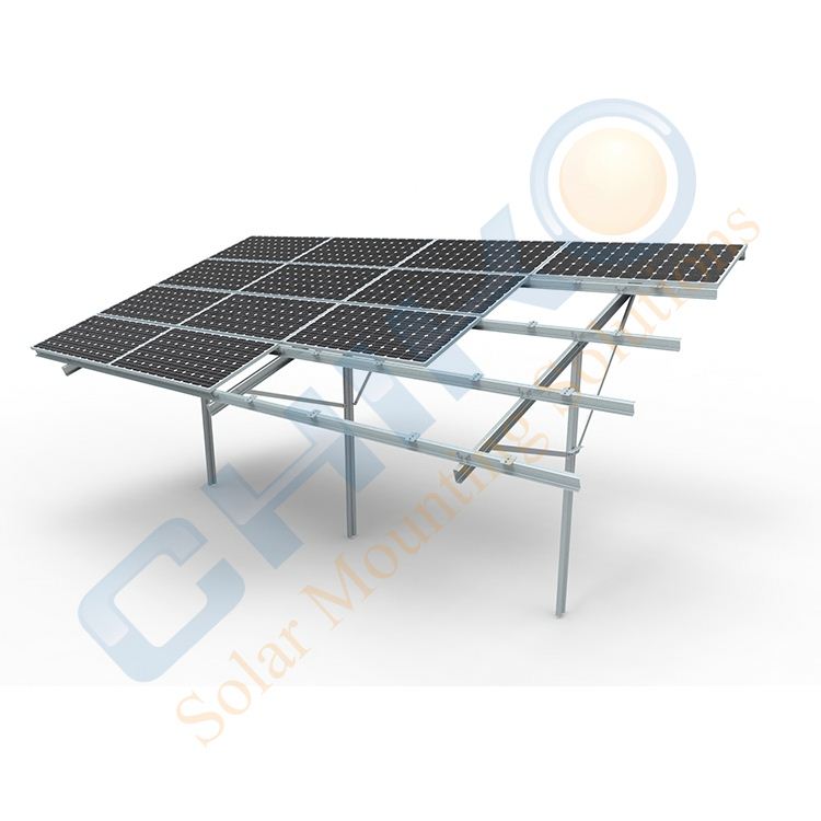 Легкая установка системы наземного монтажа солнечной панели CHIKO