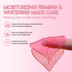 قناع النوم بالشفاه هيدروجيل الكولاجين ورقة الكريستال نباتي العناية العضوية الترطيب تبييض ثبات المورد بالجملة - Product Image 4