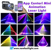 NewFeel F2900 Kabellose APP-Fernbedienung RGB LED Laserstrahl-Licht für Disco-Bühnenshow oder Landschaftsanwendung