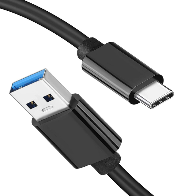 USB Type-A USB Type-C Charging Sync Cable PVC for Electronic Devices Phones Tablets Computers Home Appliances Machines