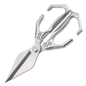 Tijeras de cocina multifuncionales del fabricante, tijeras para huesos de pollo de acero inoxidable de alta resistencia, cortadores de pescado, cortadores de carne - Product Image 5