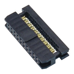 Presa presa presa IDC connettore femmina 2.54mm Pitch Y connettore terminale con scarico per cavo a nastro piatto - Product Image 5