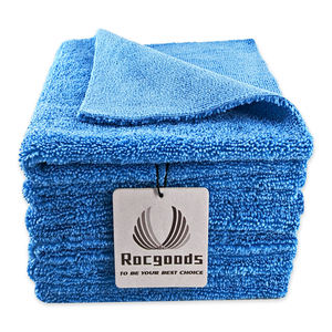 Panno per ceratura in microfibra per lucidatura 380GMS asciugatura auto pulizia dettaglio asciugamani a pelo lungo/corto - Product Image 2