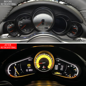 Kit di Modifica Carrozzeria Auto, Aggiornamento Cruscotto Automatico con Tachimetro Centrale per Cayenne 2011-2017 - Product Image 2