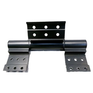 Charnière de porte noire réglable à fermeture amortie en métal, installation facile pour portes et fenêtres - Product Image 1