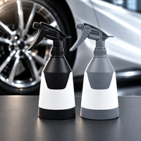 Bouteille pulvérisatrice résistante aux acides et aux alcalis pour le detailing automobile, pulvérisateur à gâchette à brume continue à 360 degrés avec échelle de mesure
