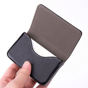 กล่องใส่บัตรธุรกิจ PU หลากสีแบบพับได้ พร้อมตัวล็อคแม่เหล็ก ดีไซน์ทันสมัย - Product Image 4