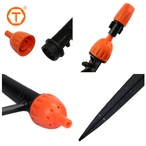 2 in 1 Drip Irrigation Spray Emitters Plant Watering Devices 360 Degree Adjustable Water Flow Dripper with Atomizing <strong>Nozzle</strong> - Product Image 3