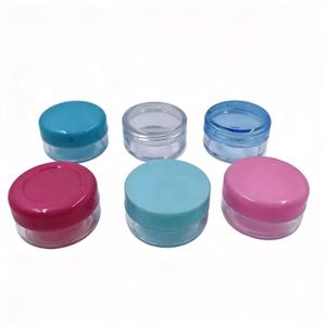 Pot vide transparent en plastique pour crème, paillettes pour ongles, baume à lèvres – 3g, 5g, 10g, 15g, 20g, 30g - Product Image 4