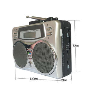 Radio AM/FM con Reproductor de Casetes, Walkman Antiguo con Reverso Automático, Reproductor Nostálgico - Product Image 2