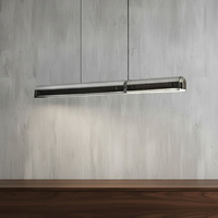 Lustre et suspensions modernes en acrylique Seeky avec LED, faciles à installer soi-même, pour l'éclairage de plafond de restaurant et salle à manger