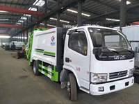 Camion Compacteur de Déchets 4x2 Direct Usine 6m³ – Camion de Collecte des Déchets Compacté pour l'Assainissement