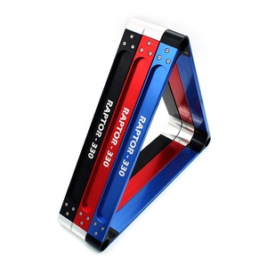 Ballon de billard haut de gamme en aluminium de 57.2mm, <span class=keywords><strong>Triangle</strong></span> de couleur bleu/<span class=keywords><strong>noir</strong></span>/rouge - Product Image 1