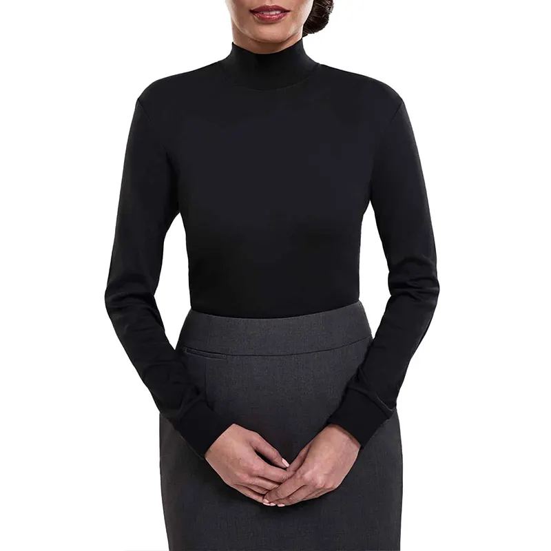 Fashion Company Employee Office White-collar Worker Business Uniform Turtleneck Women's Other Uniform Sweater