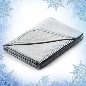 Охлаждающее одеяло для кушетки, японское летнее одеяло Q-max 0,4 Arc-chill из охлаждающего волокна с теплой подкладкой из 100% хлопка
