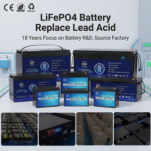 Paket Baterai Lifepo4 12.8V 50Ah, Baterai Lithium Siklus Dalam yang Dapat Diisi Ulang untuk Sistem Surya Kecil dan Cadangan RV - Product Image 4