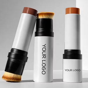 Bâton lumineux imperméable et mat pour le maquillage, crème de maquillage de marque privée, correcteur de contour, bâton de fond de teint avec pinceau - Product Image 6