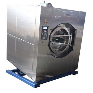 HOOP Lavandería Automática Industrial Gran capacidad Excelente lavadora y secadora Lavado <span class=keywords><strong>foldimate</strong></span> Máquina <span class=keywords><strong>de</strong></span> <span class=keywords><strong>planchar</strong></span> plegable 100-150KG - Product Image 1