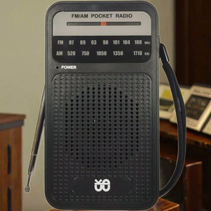 Personnalisable W-905 Rétro <span class=keywords><strong>Mini</strong></span> <span class=keywords><strong>Radio</strong></span> Double Bande Performance Son Classique Matière Plastique - Product Image 6