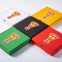 Boîtes à pizza personnalisées en gros avec logo, taille, matériau et motif pour l'emballage à emporter