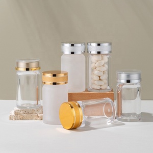 Tapón de rosca para botella de embalaje, recipiente transparente de acrílico de alta calidad, soporte de plástico personalizado, 45CC, 1,5 OZ - Product Image 4