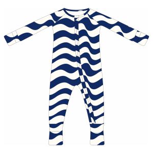 Vêtements pour bébé nouveau-né en bambou et élasthanne personnalisés, pyjama, body, grenouillère, combinaison, fermeture éclair, une pièce, tout-petit, antidérapant, pyjama - Product Image 2