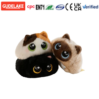 En gros, Mini porte-clés pendentif peluche chat bouffon, Certifié CE CPC, Personnalisable OEM, En stock