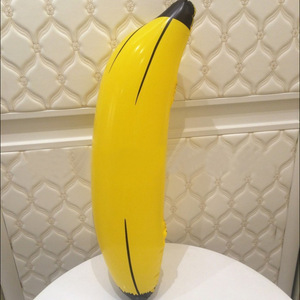 Banane gonflable 1,8 m en PVC, jouet pour fêtes, anniversaires, accessoires de club - Product Image 1
