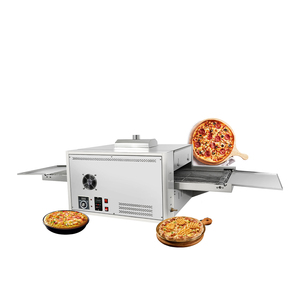Forno a Nastro Rotante per Pizza a Gas in Acciaio Inox da 18 Pollici per <span class=keywords><strong>Cucina</strong></span> Commerciale, Attrezzatura per Ristorante con Velocità Regolabile - Product Image 1