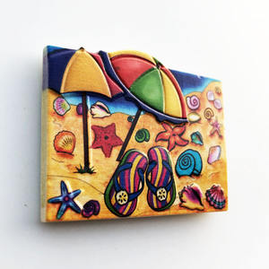 2025 los nuevos imanes de nevera de resina 3D calientes al por mayor flamenco imán de viaje refrigerador recuerdo de dibujos animados imán de nevera Colombia - Product Image 5