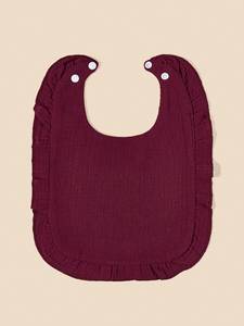 Babero con volantes, con fuerte absorción de agua, material suave y transpirable, adecuado para bebés de 0 a 3 años. - Product Image 3