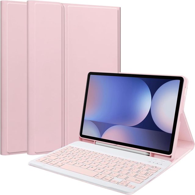 Custom Language Magnetic Detachable BT Wireless Keyboard Case for Samsung Galaxy Tab S11 S10 S9 S8 Ultra 14.6 Inch 2025 2024