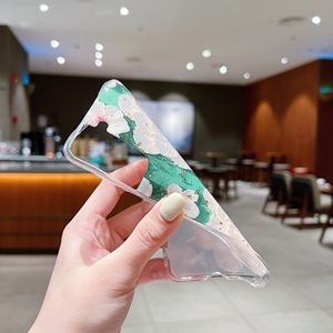 Nuovo Bling Glitter Retro fiore custodia per telefono con pittura a inchiostro epossidico per Samsung Galaxy S22 S21 Ultra S21FE A13 A33 A53 A22 A72 A32 A22 - Product Image 4